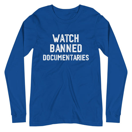 Watch Banned Documentaries Premium Long Sleeve Shirt