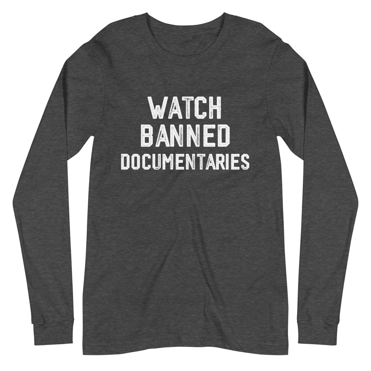 Watch Banned Documentaries Premium Long Sleeve Shirt