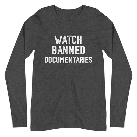 Watch Banned Documentaries Premium Long Sleeve Shirt