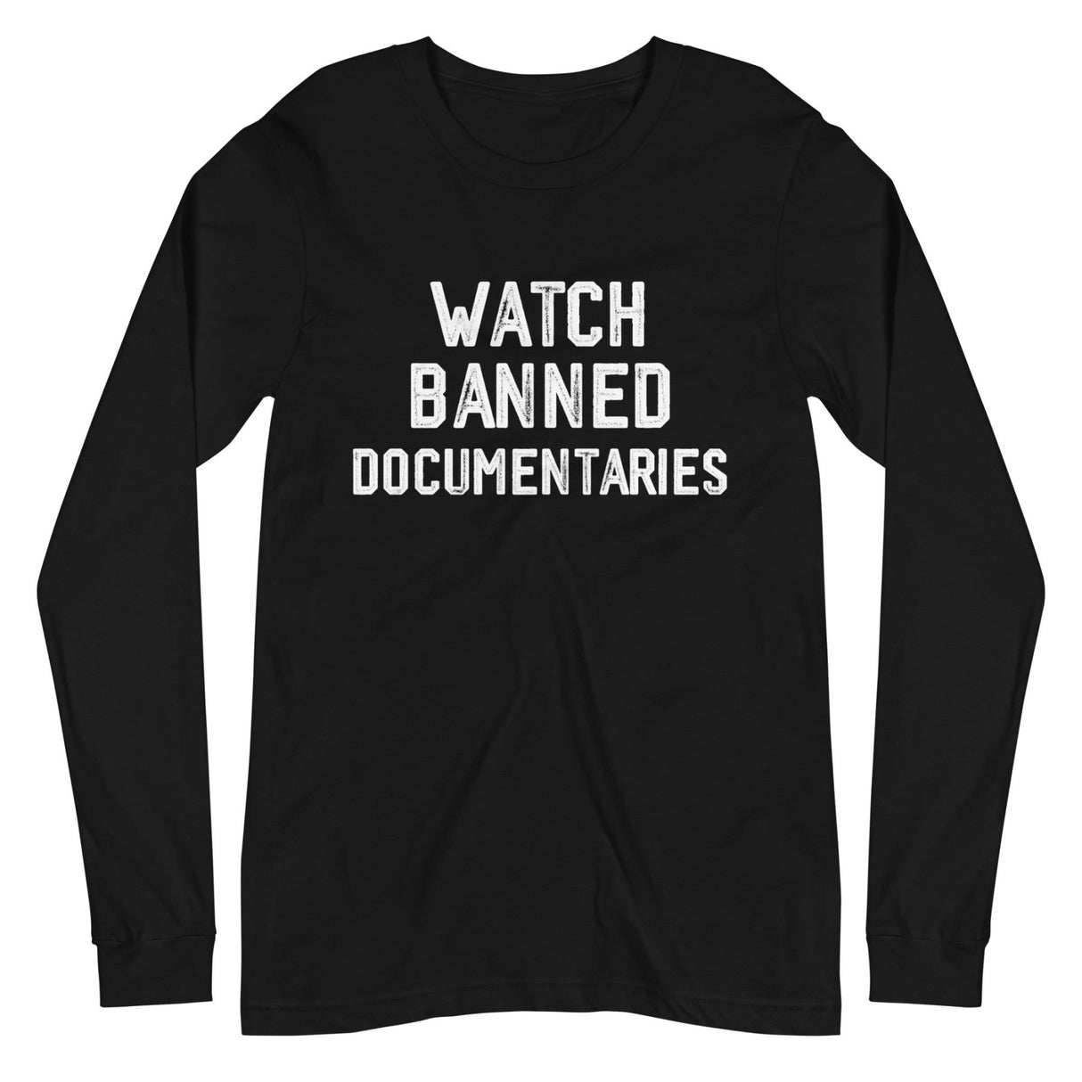 Watch Banned Documentaries Premium Long Sleeve Shirt