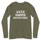 Watch Banned Documentaries Premium Long Sleeve Shirt