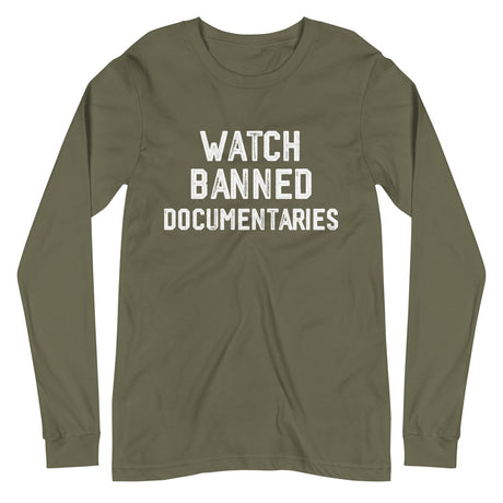 Watch Banned Documentaries Premium Long Sleeve Shirt