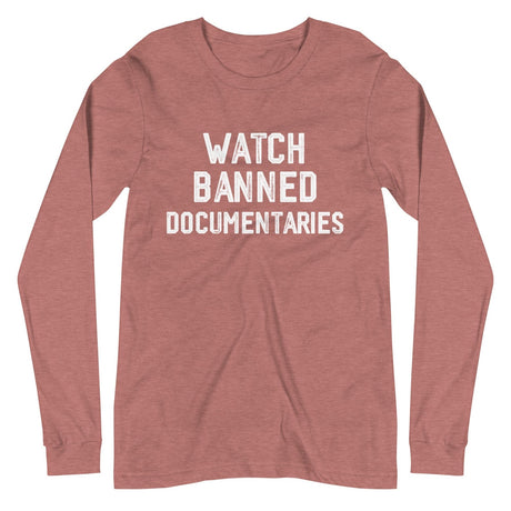 Watch Banned Documentaries Premium Long Sleeve Shirt