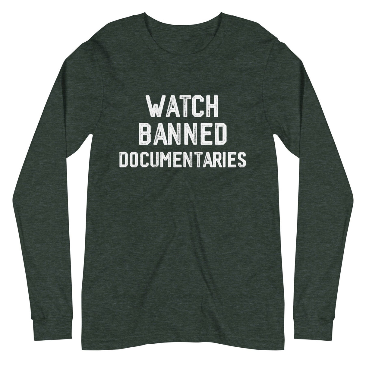 Watch Banned Documentaries Premium Long Sleeve Shirt