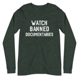 Watch Banned Documentaries Premium Long Sleeve Shirt