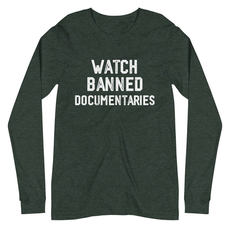 Watch Banned Documentaries Premium Long Sleeve Shirt