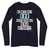 We Must Obey God Acts 5:29 Premium Long Sleeve Shirt