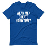 Weak Men Create Hard Times Shirt