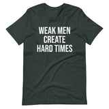 Weak Men Create Hard Times Shirt