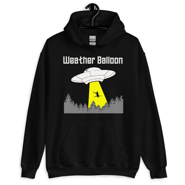 Weather Balloon Alien Hoodie