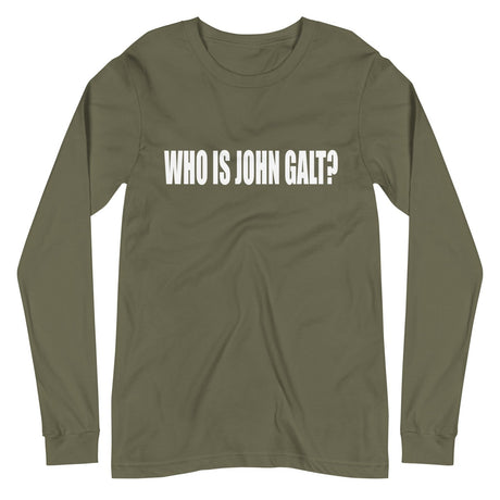 Who is John Galt Long Sleeve Shirt