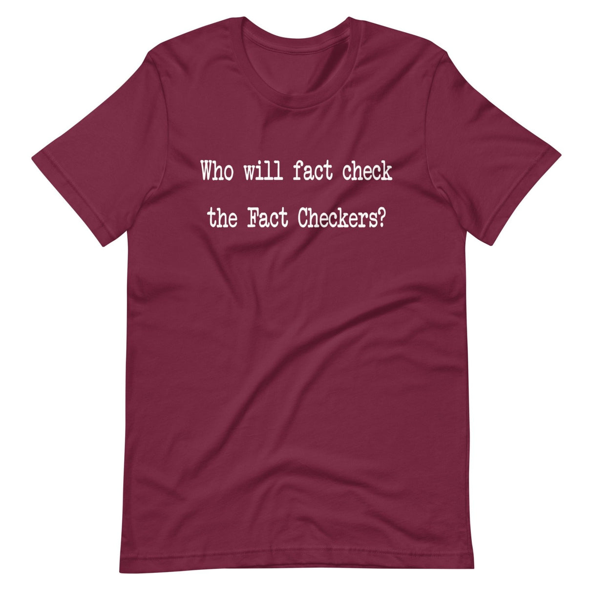 Who Will Fact - Check The Fact - Checkers Shirt