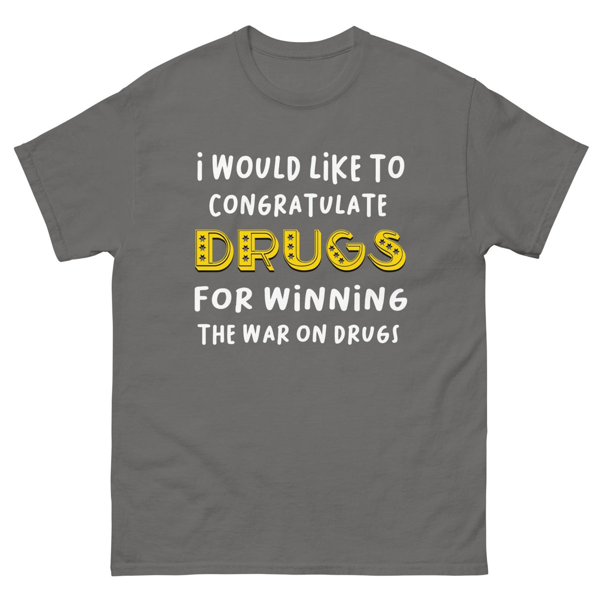 Winning The War on Drugs Heavy Cotton Shirt