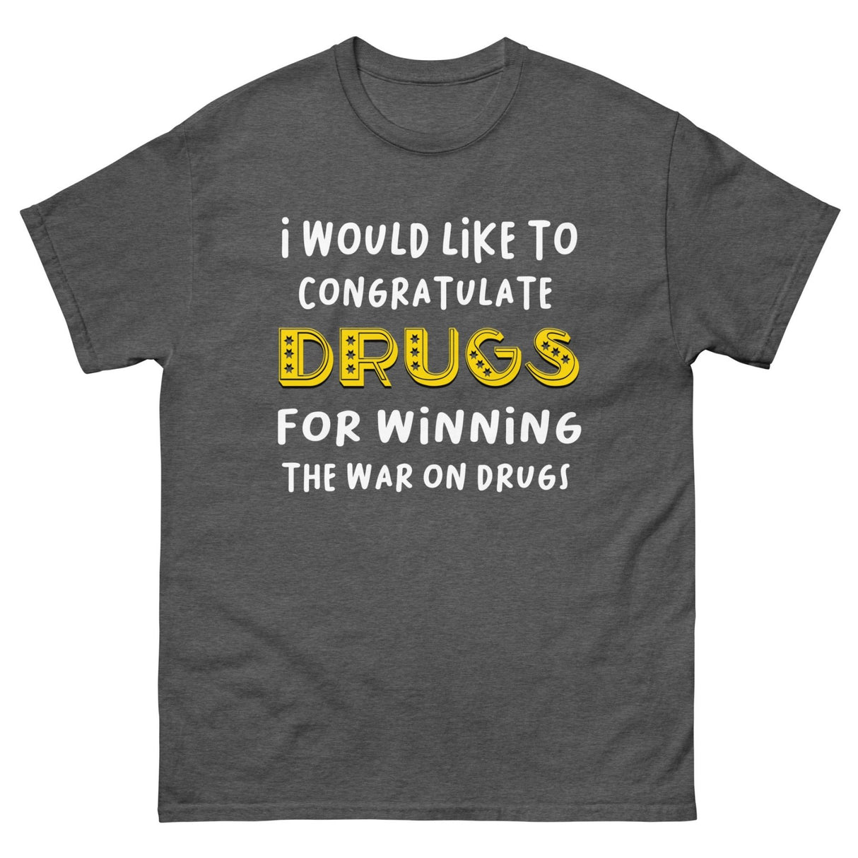 Winning The War on Drugs Heavy Cotton Shirt