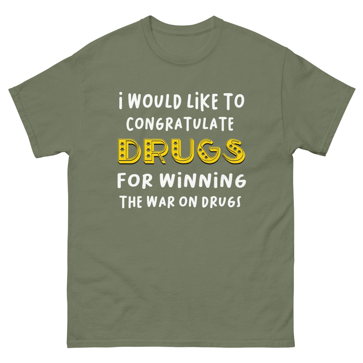 Winning The War on Drugs Heavy Cotton Shirt