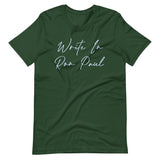 Write In Ron Paul Shirt