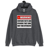 Warning Contains Facts That Some May Find Offensive Hoodie - Libertarian Country