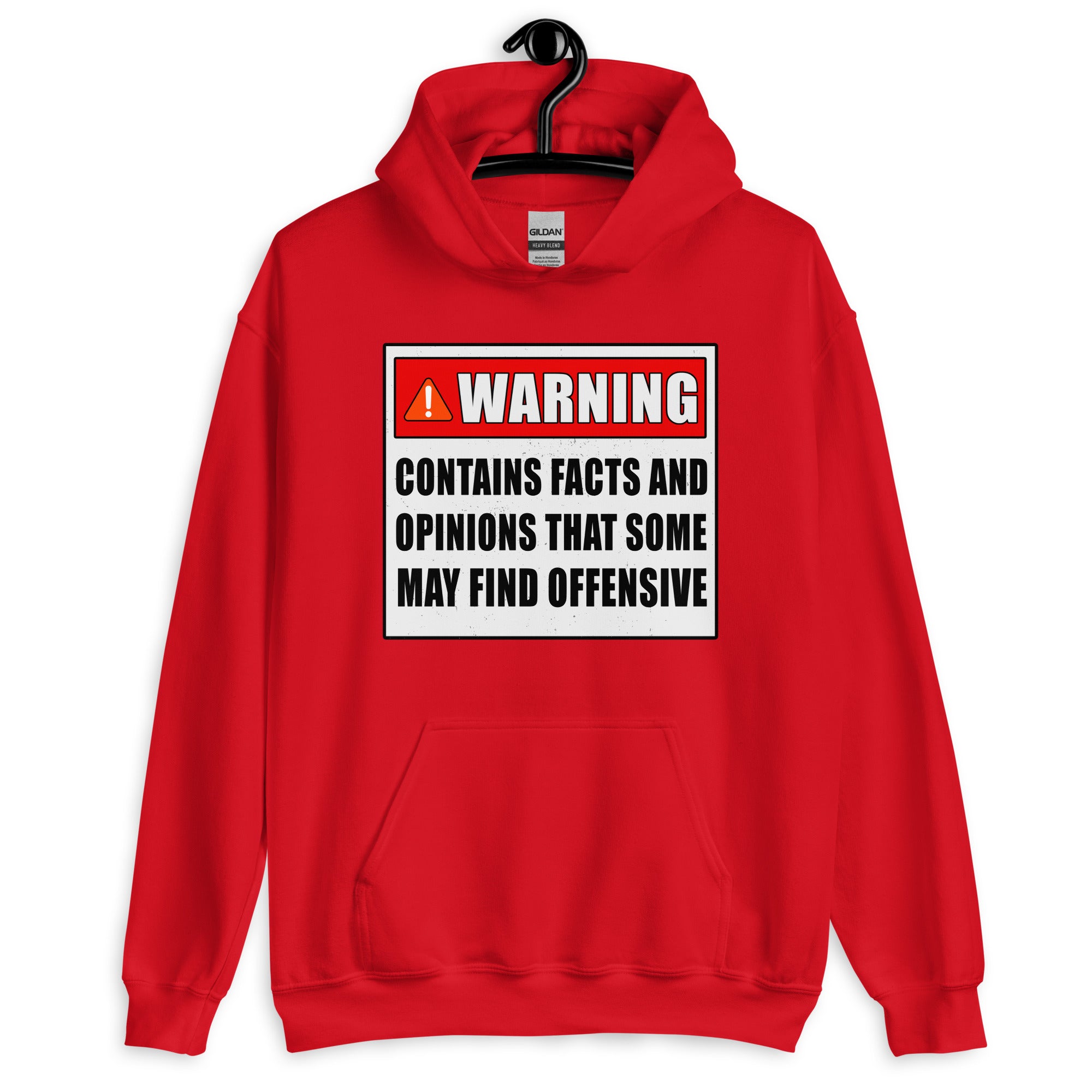 Hoodie Sweatjacket MM Warning